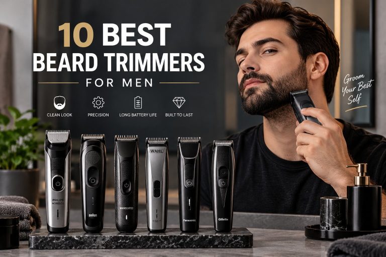 10 Best Beard Trimmers for Men: Top Picks & Reviews, AI image