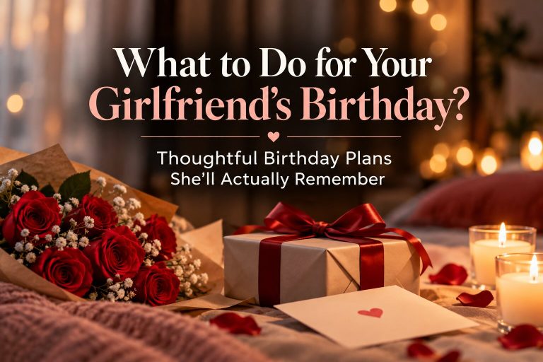 What to do for your girlfriend's birthday with a romantic birthday surprise
