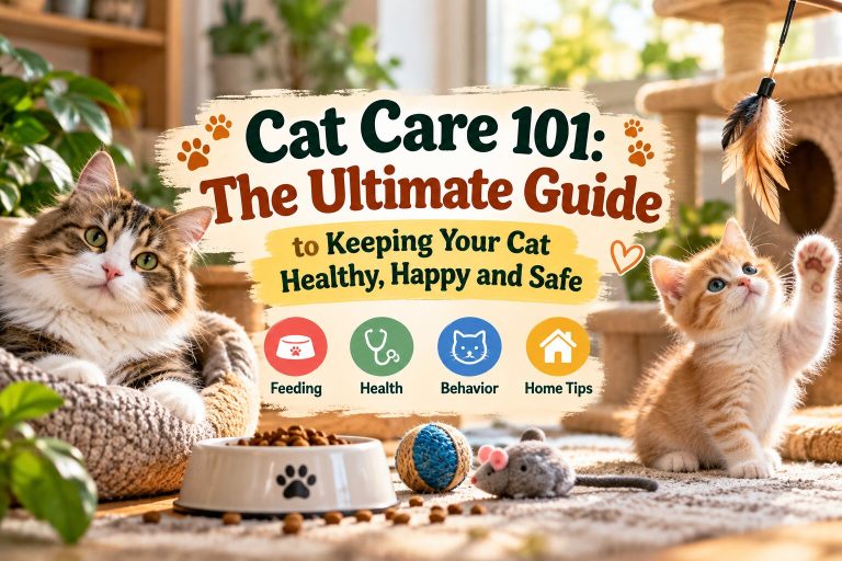 Cat Care 101: Complete Guide to a Healthy, Happy Cat
