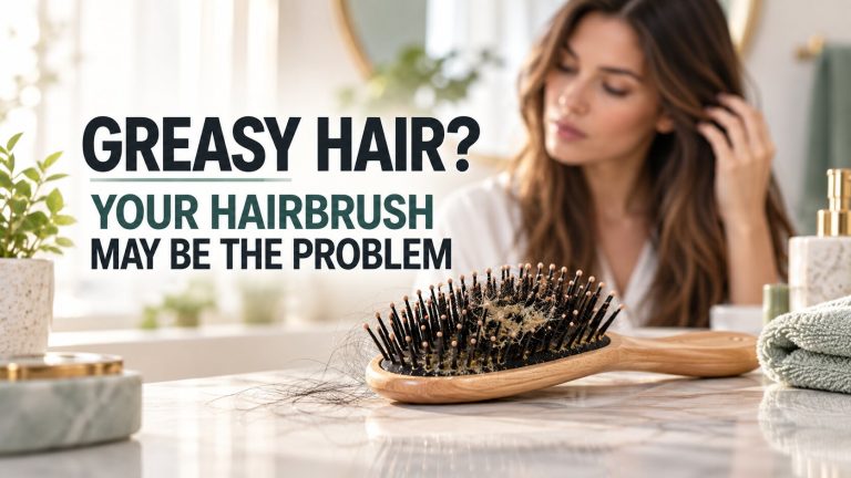 Is Your Hair Greasy and Dull? Your Hairbrush Could Be the Problem