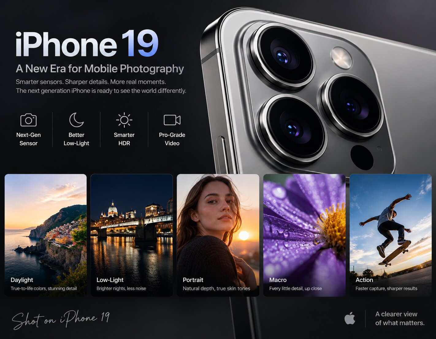 iPhone 19 camera system and rumored next-generation mobile photography features