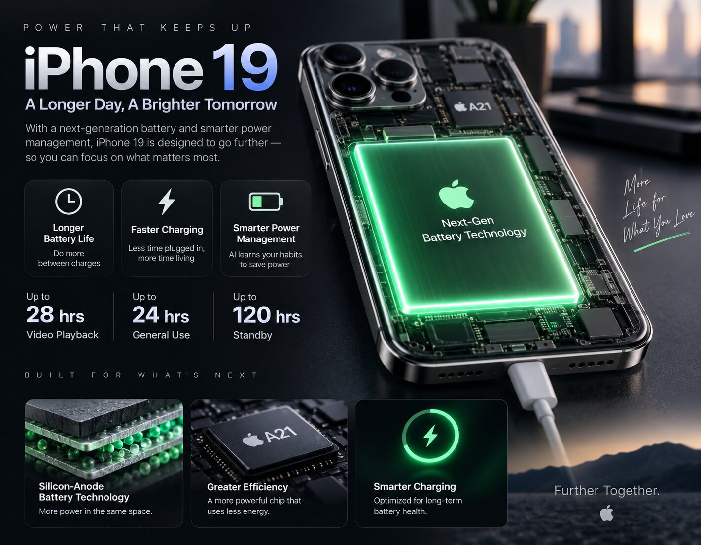 iPhone 19 rumored battery technology and next-generation power efficiency