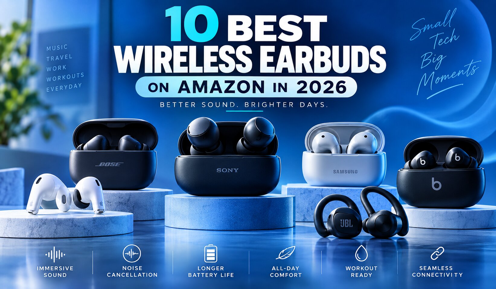 The Best Wireless Earbuds on Amazon in 2026